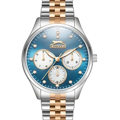 SLAZENGER Women Multi Function Dark Blue Dial Watch