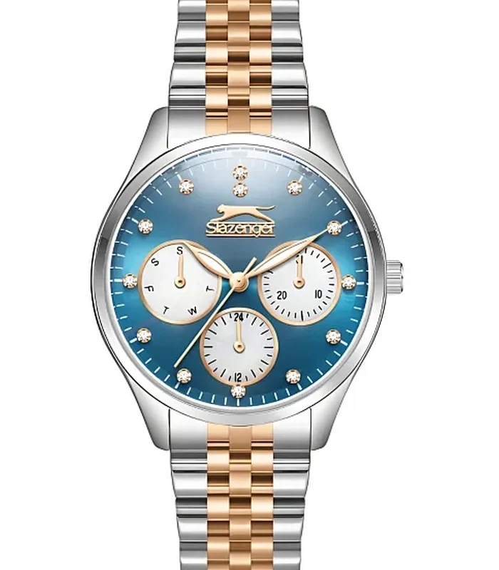 SLAZENGER Women Multi Function Dark Blue Dial Watch