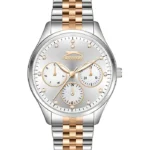 SLAZENGER Women Multi Function Silver Dial Watch