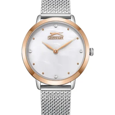 SLAZENGER Women Analog Mother Of Pearl Dial Watch