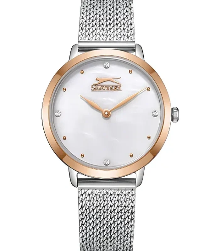 SLAZENGER Women Analog Mother Of Pearl Dial Watch