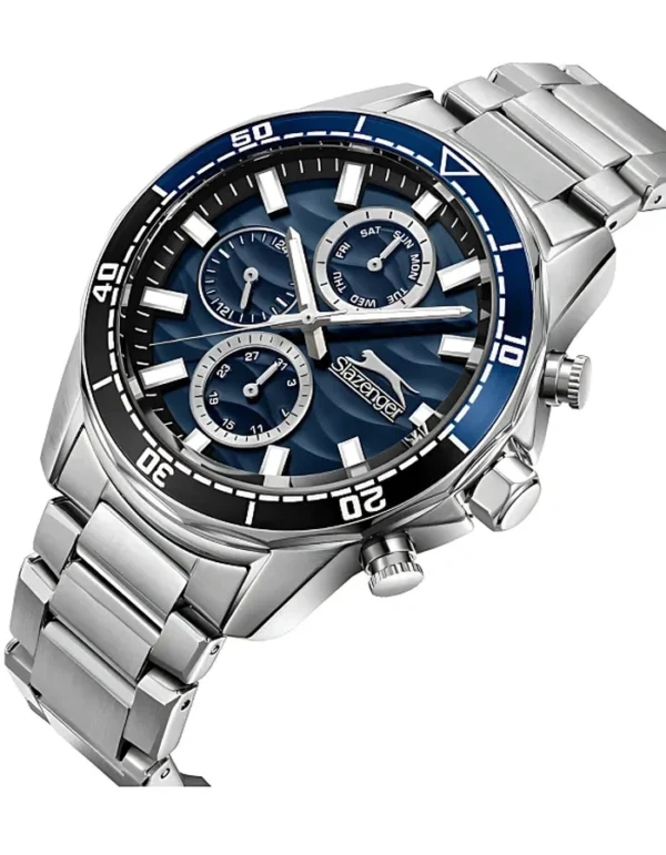 SLAZENGER Men Multi Function Blue Dial Watch - CS550 - Image 3