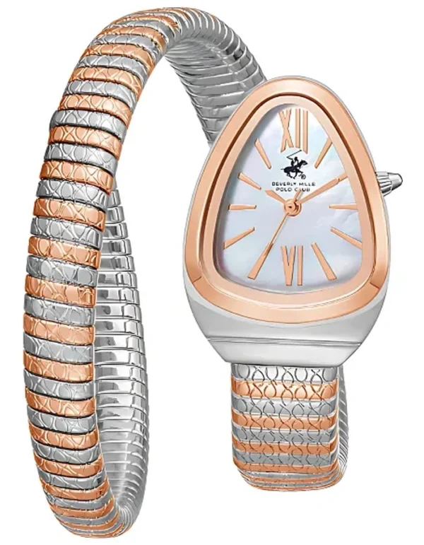 BEVERLY HILLS POLO CLUB Women Analog Mother Of Pearl Dial Watch - Image 2