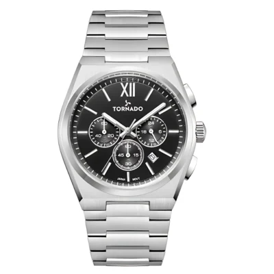 Tornado Aurora Nova Men's Multi-Function Black Dial Watch - CT9001