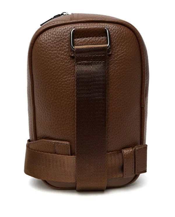 Brown Sling Pouch Bag - C140 - Image 3