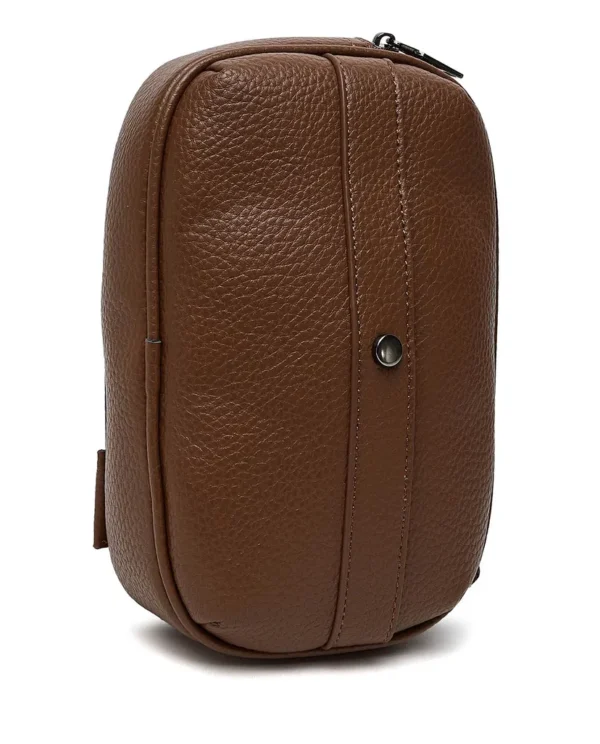 Brown Sling Pouch Bag - C140