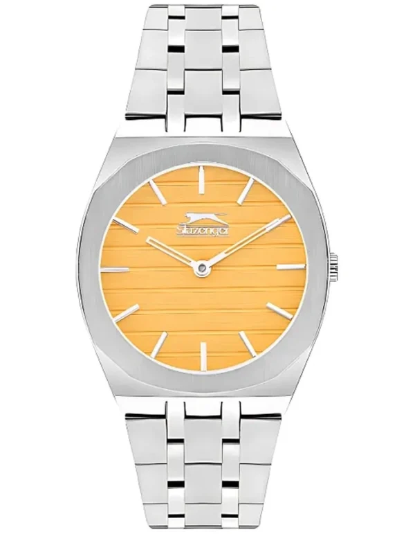 Slazenger Women's Analog Yellow Dial Watch