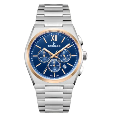 Tornado Aurora Nova Men's Multi-Function Blue Dial Watch - DT9001