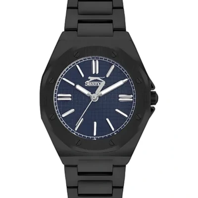 Slazenger Women's Analog Dark Blue Dial Watch