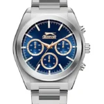 SLAZENGER Men Multi Function Blue Dial Watch