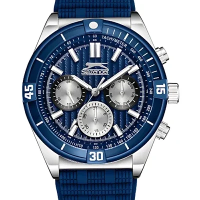 SLAZENGER Men Multi Function Dark Blue Dial Watch - GS550