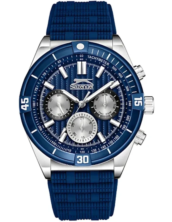 SLAZENGER Men Multi Function Dark Blue Dial Watch - GS550