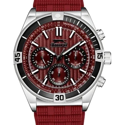 SLAZENGER Men Multi Function Red Dial Watch - GS550