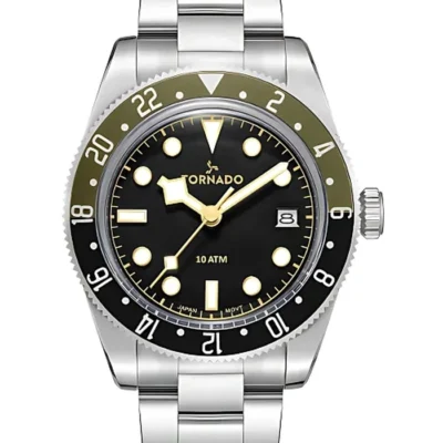 Tornado Lumina Men's Analog Green Dial Watch - JT9001