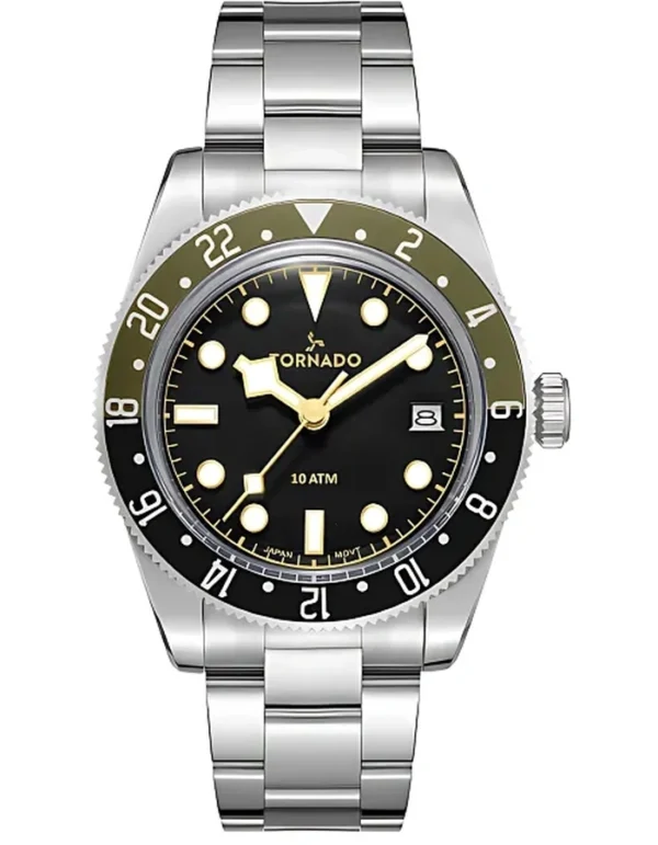 Tornado Lumina Men's Analog Green Dial Watch - JT9001