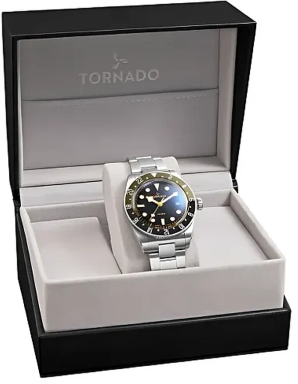 Tornado Lumina Men's Analog Green Dial Watch - JT9001 - Image 4