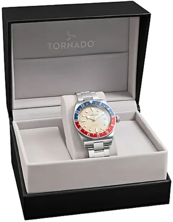 Tornado Lumina Men's Analog Ivory Dial Watch - LT9001 - Image 4