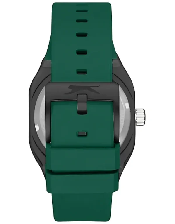 SLAZENGER Men Automatic Dark Green Dial Watch - S8002 - Image 4