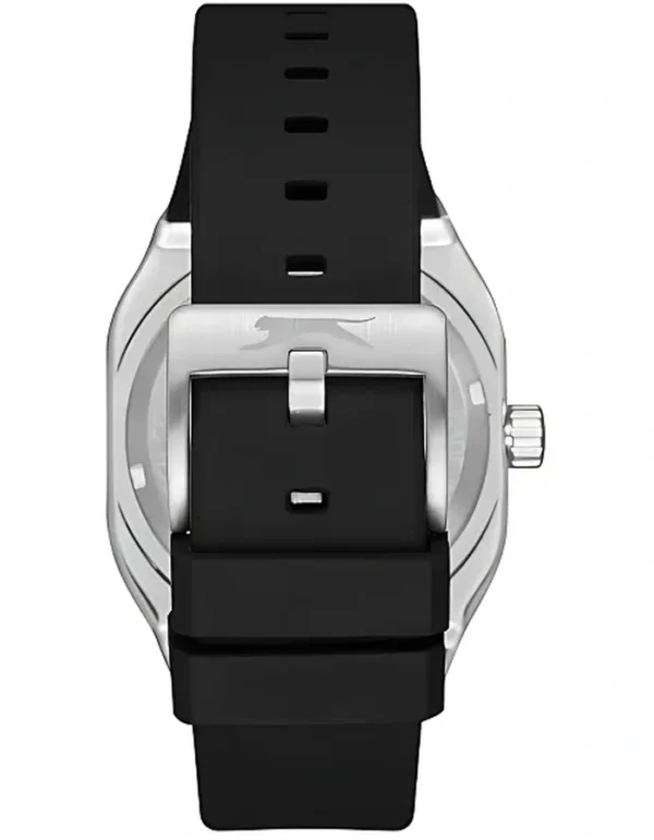 SLAZENGER Men Automatic Black Dial Watch - S8002 - Image 4