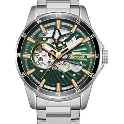 SLAZENGER Men Automatic Dark Green Dial - PS8002