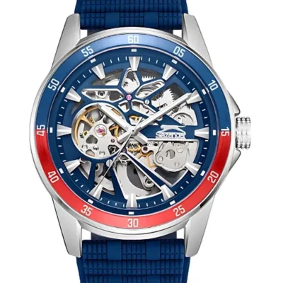 SLAZENGER Men Automatic Dark Blue Dial Watch - QS8001