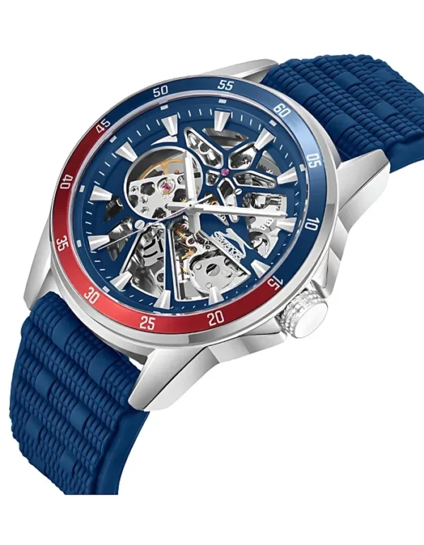 SLAZENGER Men Automatic Dark Blue Dial Watch - QS8001 - Image 2