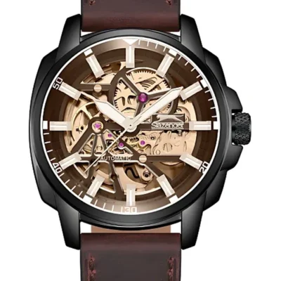 SLAZENGER Men Automatic Gun Dial Watch - SS8001