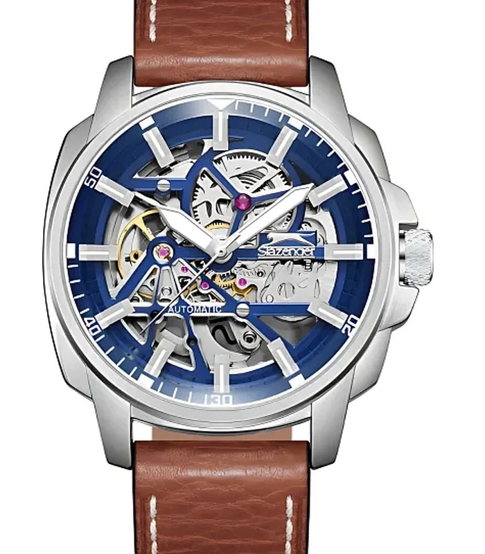 SLAZENGER Men Automatic Dark Blue Dial Watch - VS800