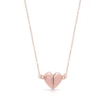 Rose Gold Magnetic Heart Chain