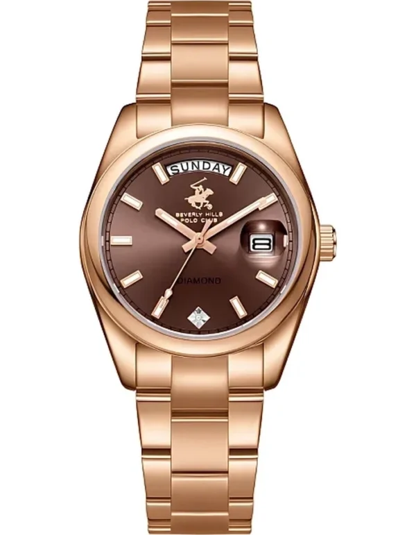 BEVERLY HILLS POLO CLUB Women Analog Light Brown Dial Watch