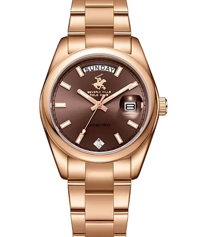 BEVERLY HILLS POLO CLUB Women Analog Light Brown Dial Watch