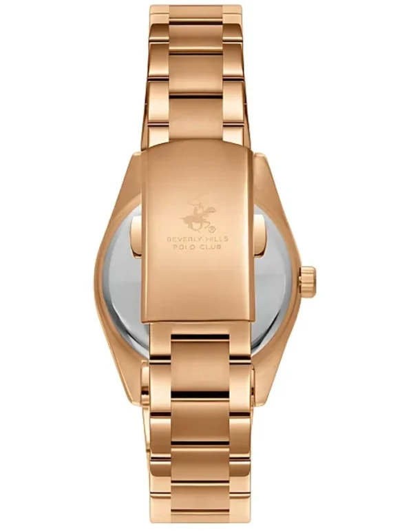 BEVERLY HILLS POLO CLUB Women Analog Light Brown Dial Watch - Image 4