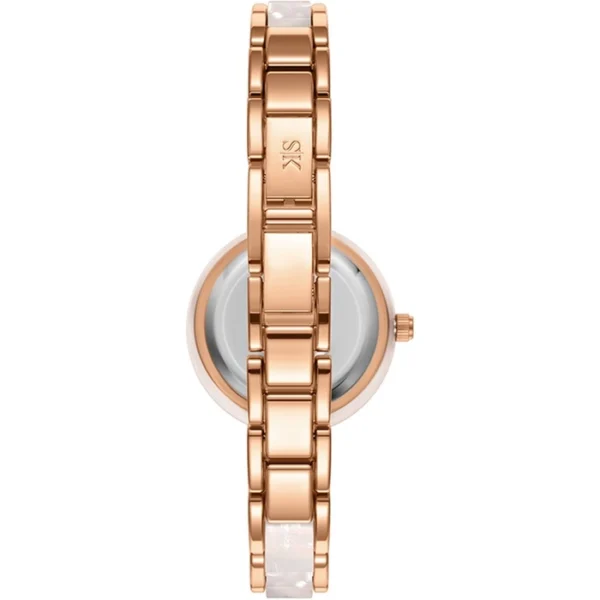 Kenneth Scott Women's Rose Gold Dial Analog Watch - Image 4