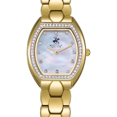 BEVERLY HILLS POLO CLUB Women Analog Mother Of Pearl Dial Watch
