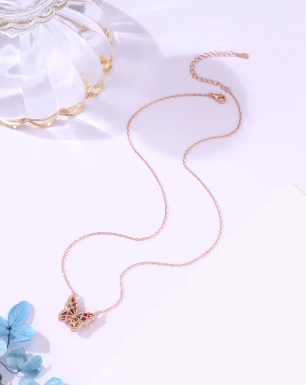 Aurora Wings Butterfly Charm Chain - Image 5
