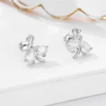 Swarovski White Stone Earrings