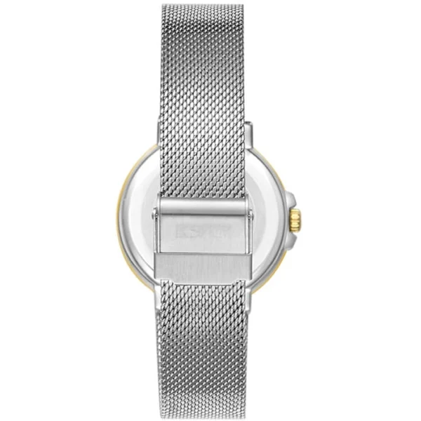 Ecstacy Women's Silver Sunray Dial Multi Function Watch - Image 4
