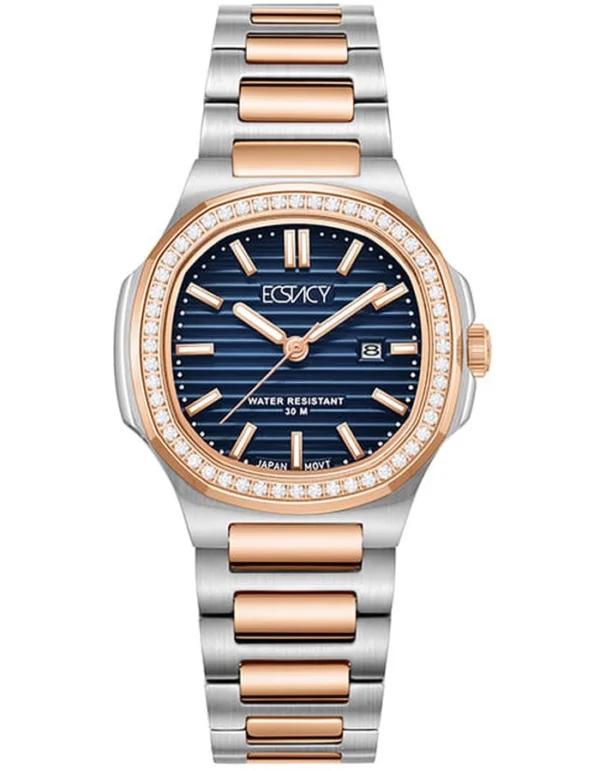 Ecstacy Women's Blue Dial Analog Watch