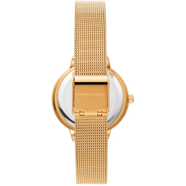 Kenneth Scott Women's White Dial Analog Watch - Image 3