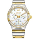Ecstacy Women's MOP Dial Multi Function Watch