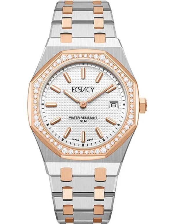 Ecstacy Women's White Dial Analog Watch