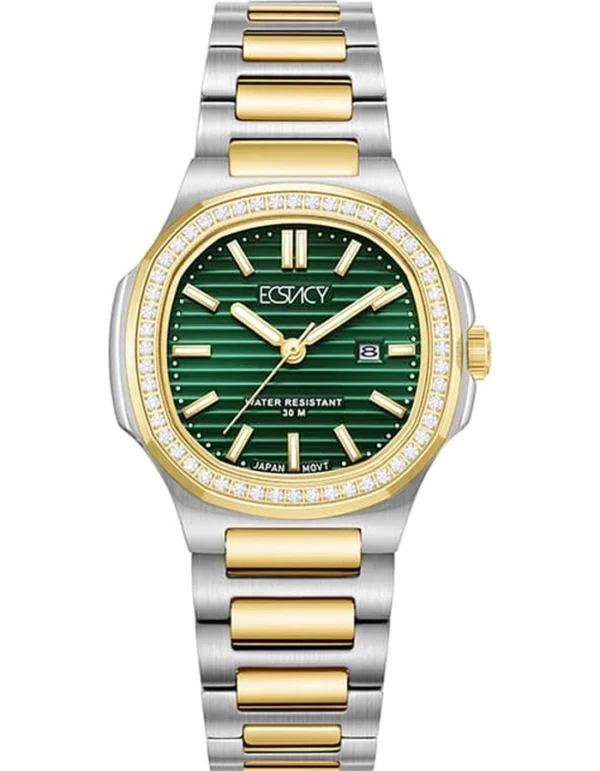 Ecstacy Women's Dark Green Dial Analog Watch