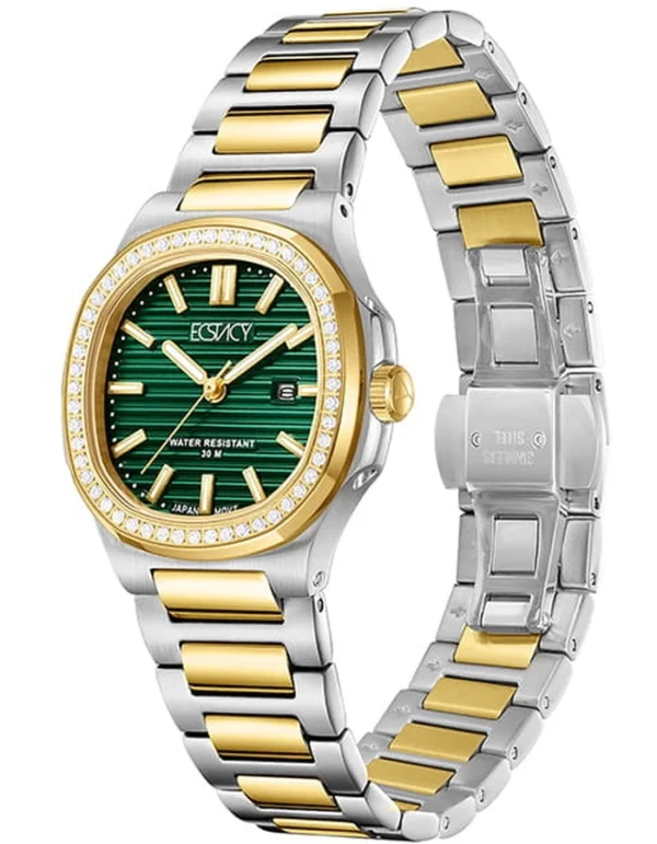 Ecstacy Women's Dark Green Dial Analog Watch - Image 3