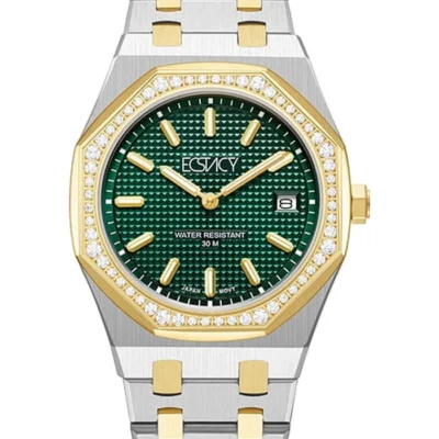 Ecstacy Women's Green Dial Analog Watch