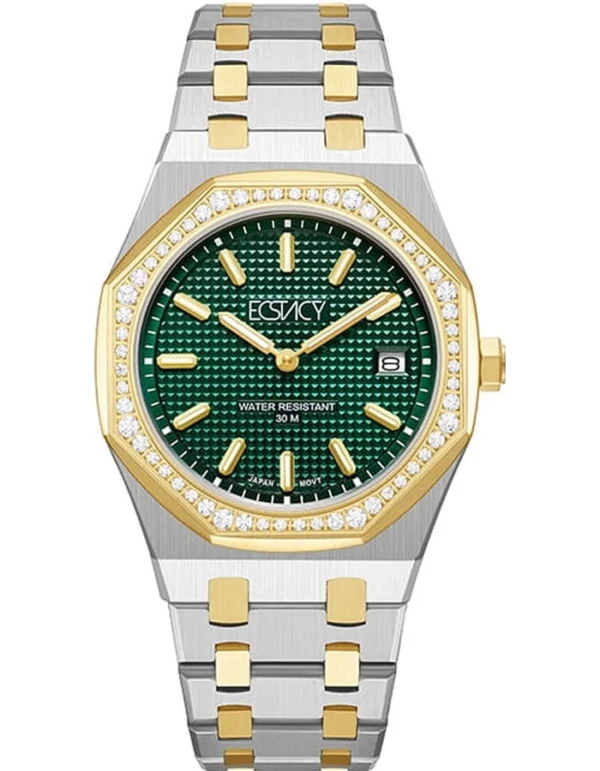 Ecstacy Women's Green Dial Analog Watch