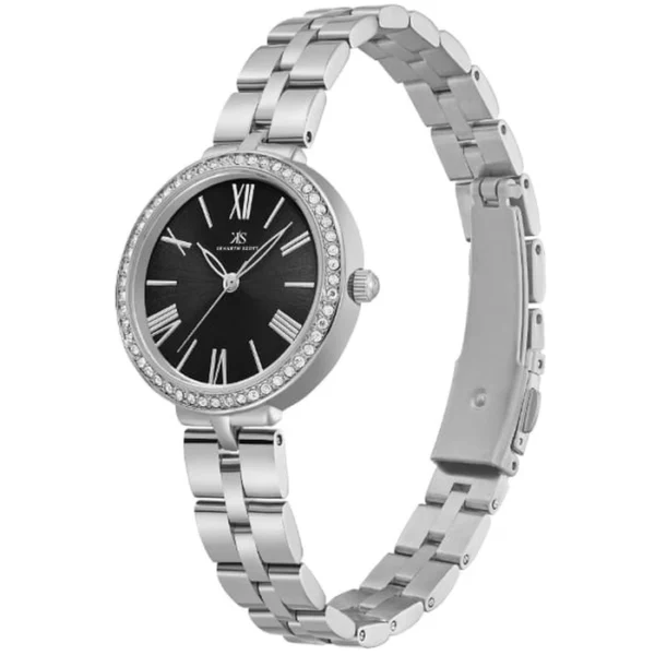 Kenneth Scott Women's Black Dial Analog Watch - Image 2