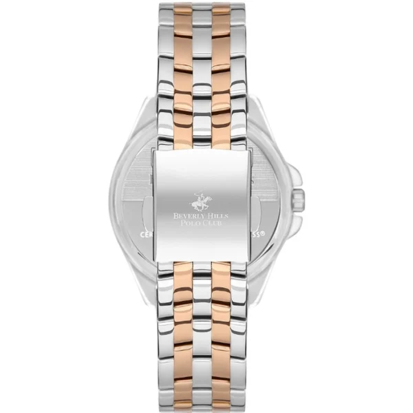 Beverly Hills Polo Club Women's White Dial Multi Function Watch - Image 4
