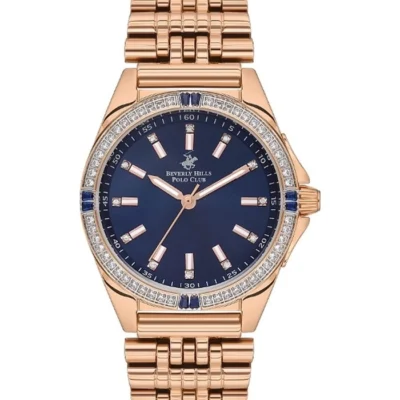 Beverly Hills Polo Club Women's Dark Blue Dial Analog Watch