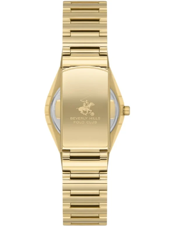 Beverly Hills Polo Club Women's Gold Dial Analog Watch - Image 4