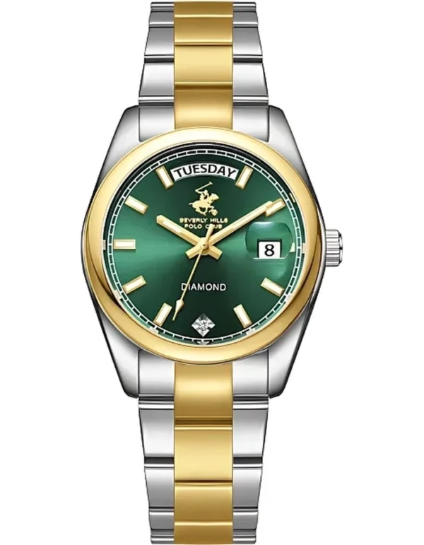 BEVERLY HILLS POLO CLUB Women Analog Dark Green Dial Watch